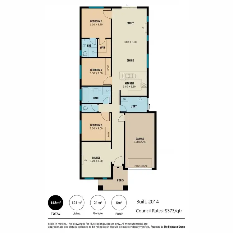 Floorplan of Homely house listing, 29 Sunderland Crescent, Seaford SA 5169