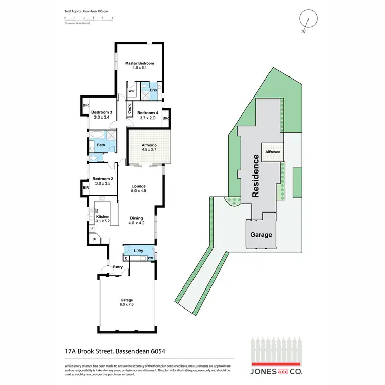Floorplan of Homely house listing, 17A Brook Street, Bassendean WA 6054