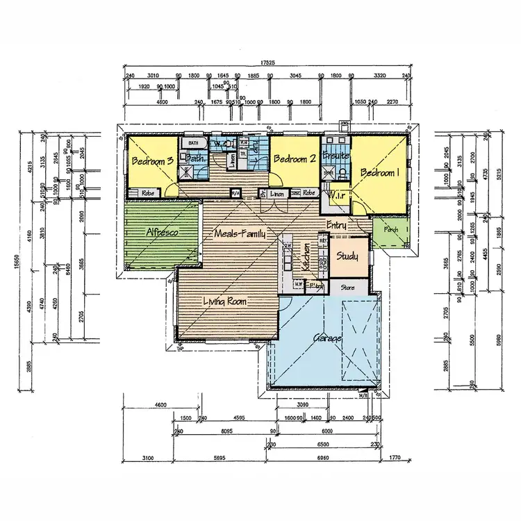 Floorplan of Homely house listing, 50 Woondella Boulevard, Sale VIC 3850
