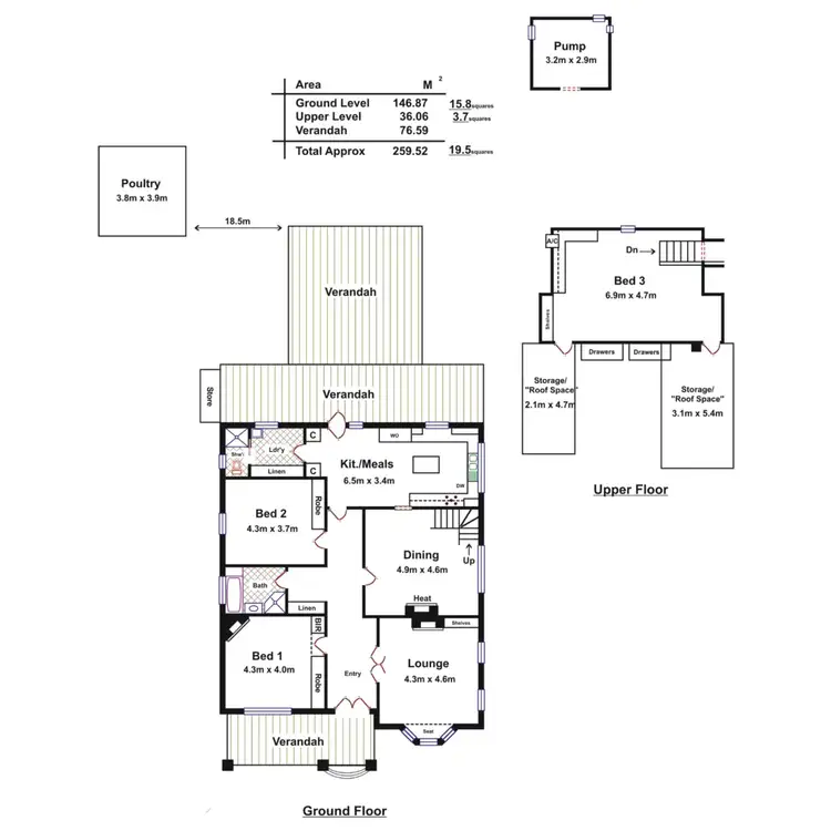 Floorplan of Homely house listing, Address available on request