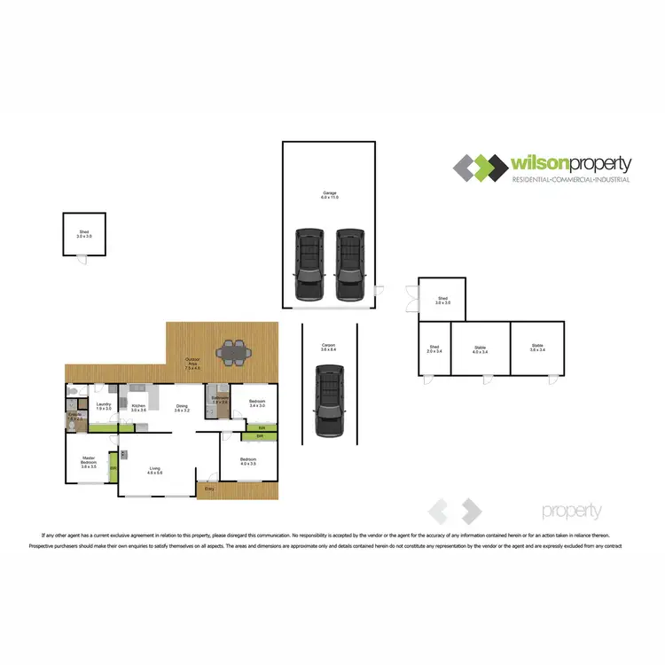 Floorplan of Homely house listing, 305 Toongabbie-Cowwarr Road, Toongabbie VIC 3856