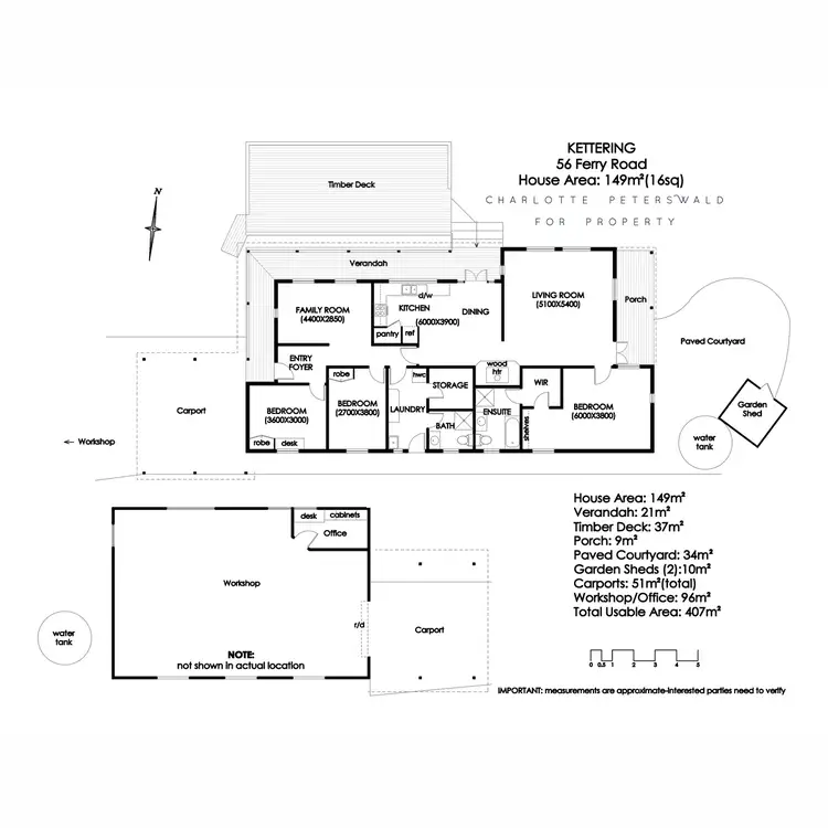 Floorplan of Homely house listing, 56 Ferry Road, Kettering TAS 7155