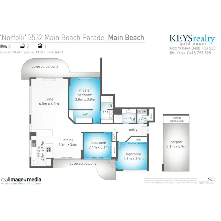 Floorplan of Homely apartment listing, 28/3534 Main Beach Parade, Main Beach QLD 4217