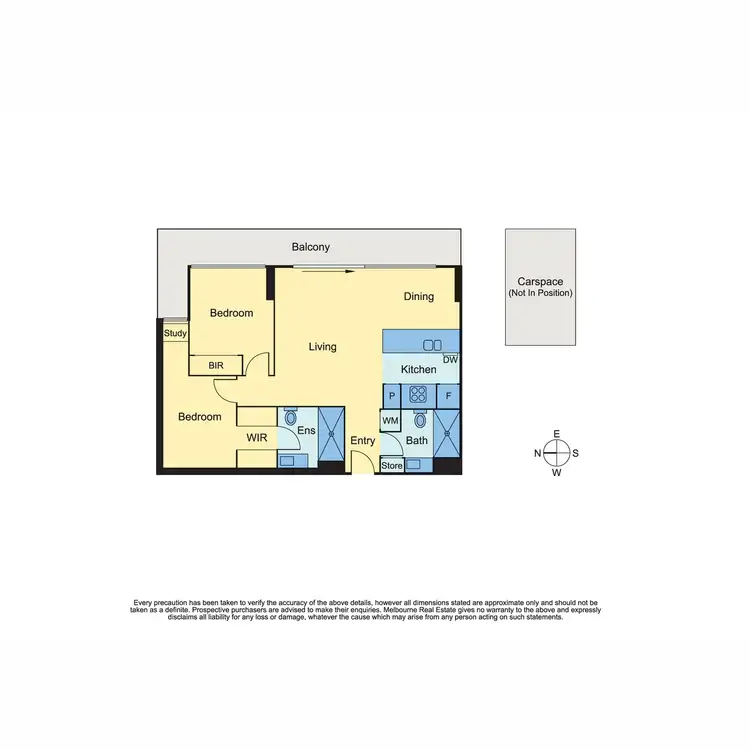 Floorplan of Homely apartment listing, 104/40 Hall Street, Moonee Ponds VIC 3039
