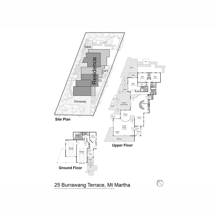 Floorplan of Homely house listing, 25 Burrawang Terrace, Mount Martha VIC 3934