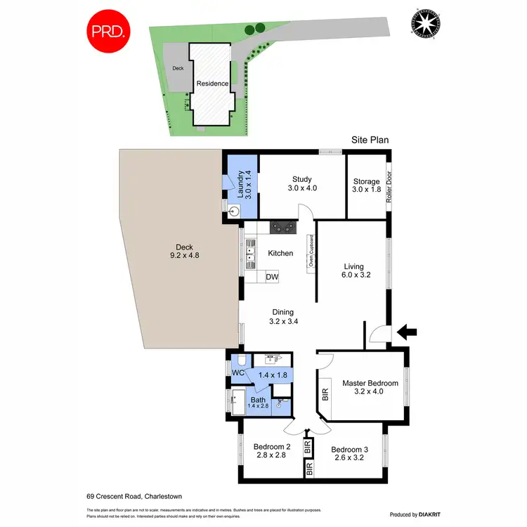 Floorplan of Homely house listing, 69 Crescent Road, Charlestown NSW 2290