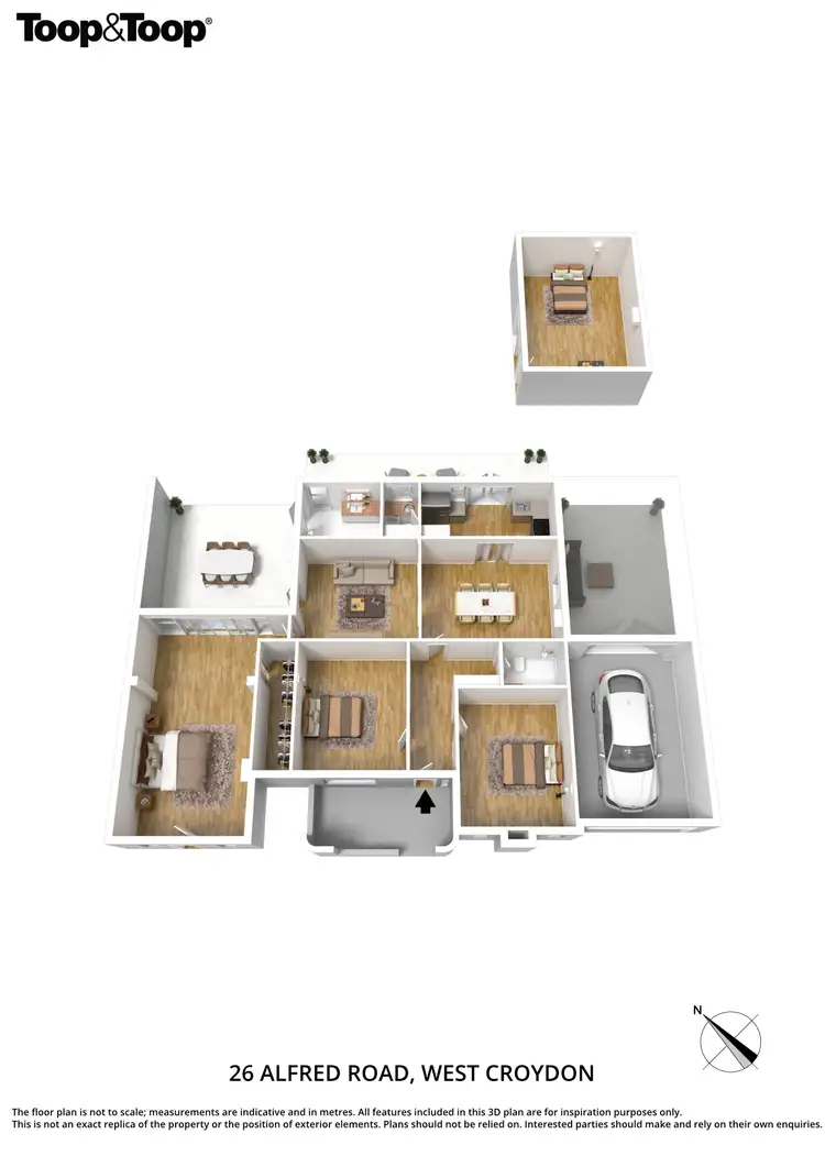 Floorplan of Homely house listing, 26 Alfred Road, West Croydon SA 5008