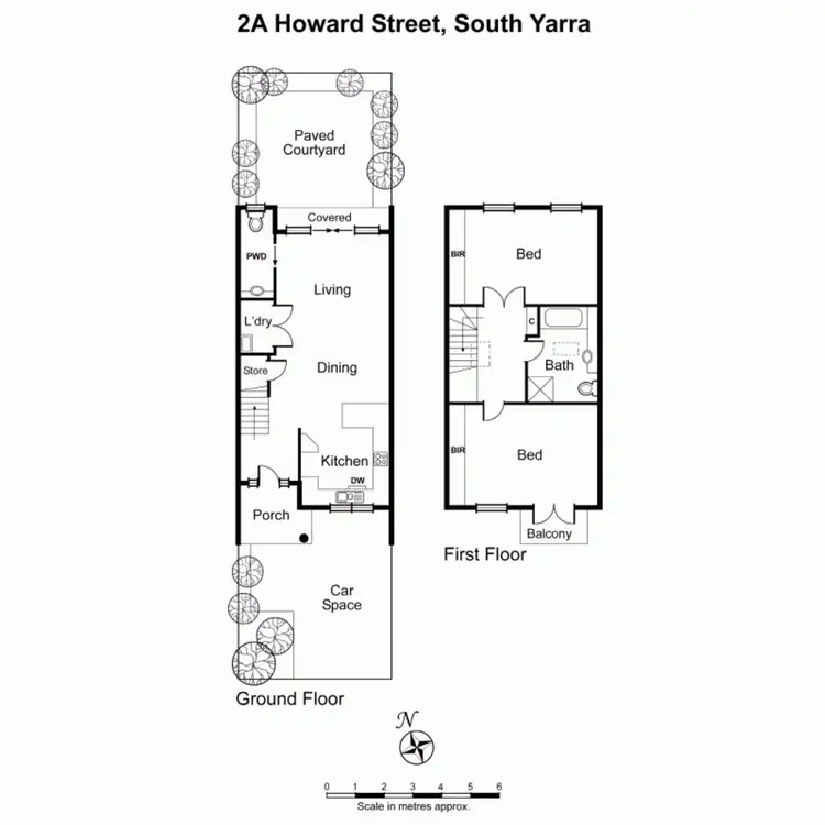 Floorplan of Homely house listing, 2a Howard Street, South Yarra VIC 3141