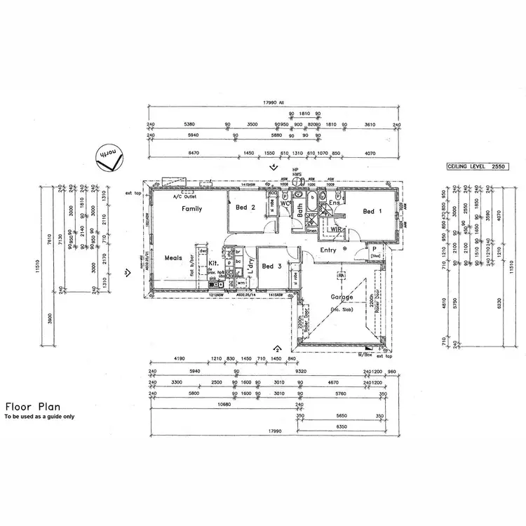 Floorplan of Homely house listing, 18 Trestrail Circuit, Williamstown SA 5351