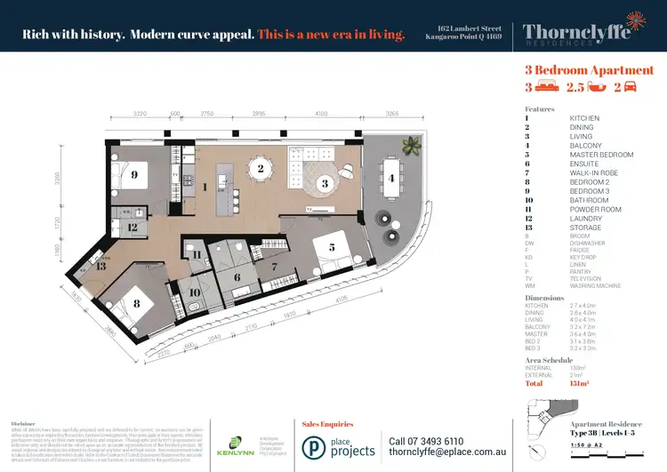 Floorplan of Homely apartment listing, 103/162 Lambert Street, Kangaroo Point QLD 4169