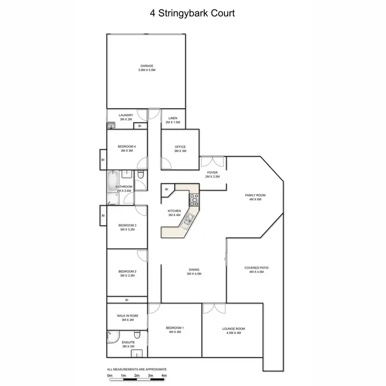 Floorplan of Homely house listing, 4 Stringybark Court, South Grafton NSW 2460