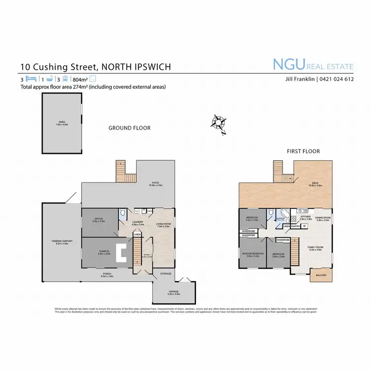 Floorplan of Homely house listing, 10 Cushing Street, North Ipswich QLD 4305