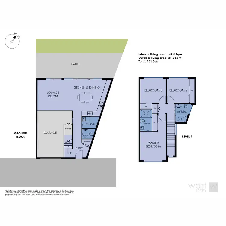 Floorplan of Homely townhouse listing, 4/66-68 Walkers Way, Nundah QLD 4012