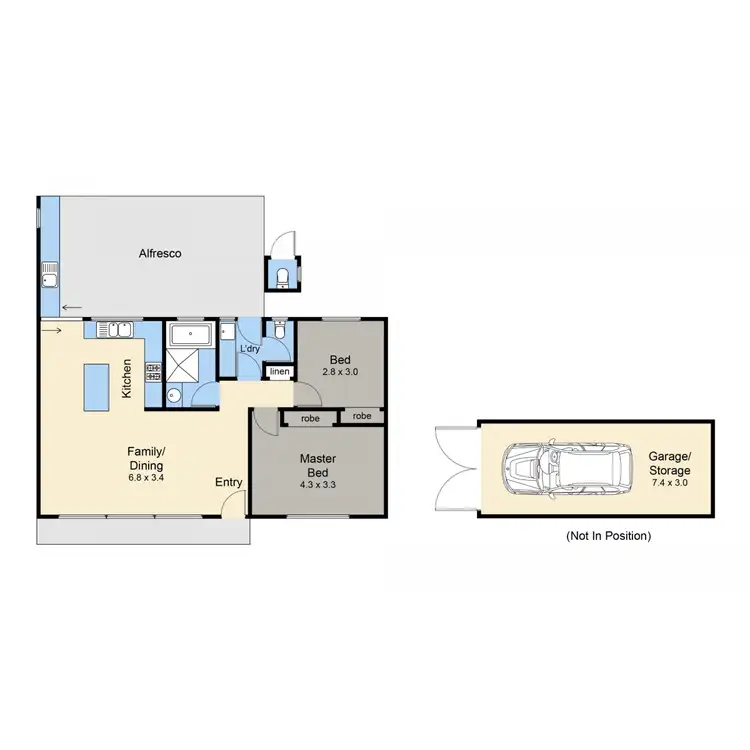 Floorplan of Homely house listing, 42 Cain Street, Capel Sound VIC 3940