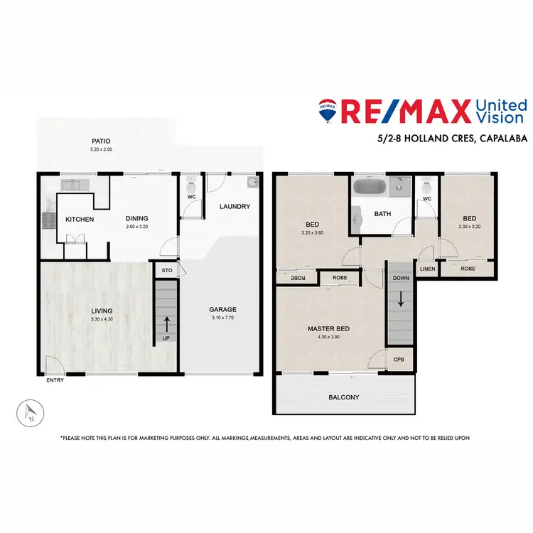 Floorplan of Homely townhouse listing, 5/2-8 Holland Crescent, Capalaba QLD 4157