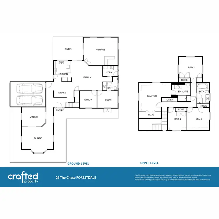 Floorplan of Homely house listing, 26-30 The Chase, Forestdale QLD 4118