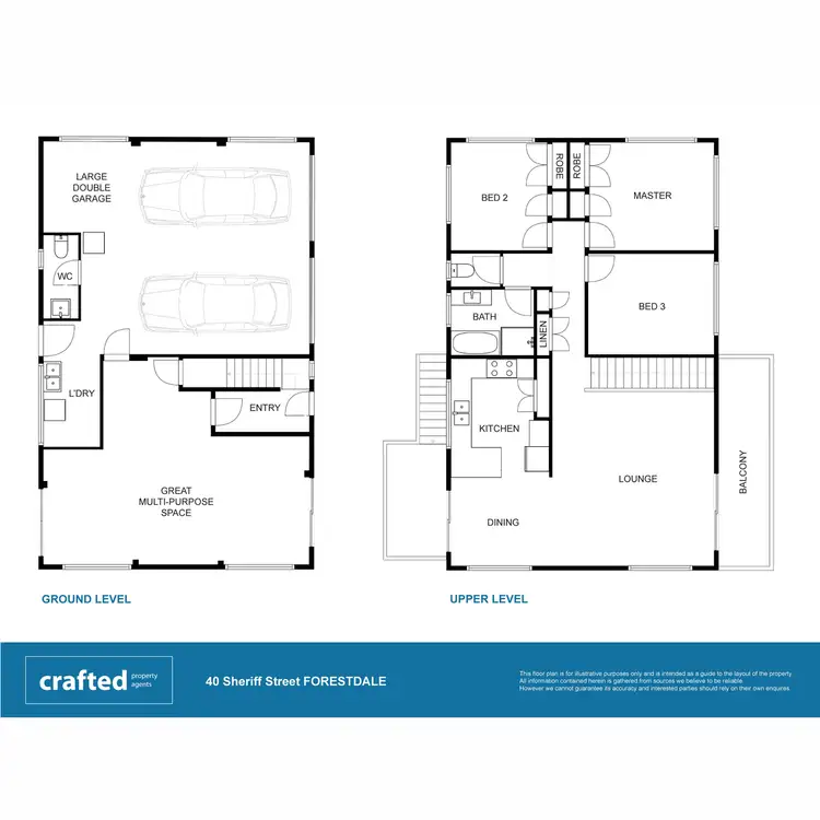 Floorplan of Homely house listing, 40 Sheriff Street, Forestdale QLD 4118