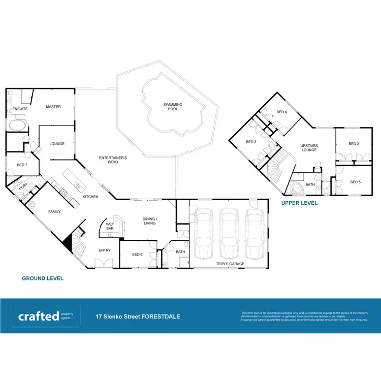 Floorplan of Homely house listing, 17 Sienko Street, Forestdale QLD 4118