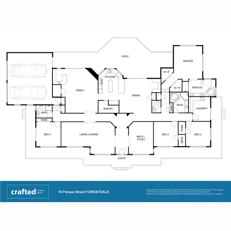 Floorplan of Homely house listing, 19-23 Persea Street, Forestdale QLD 4118