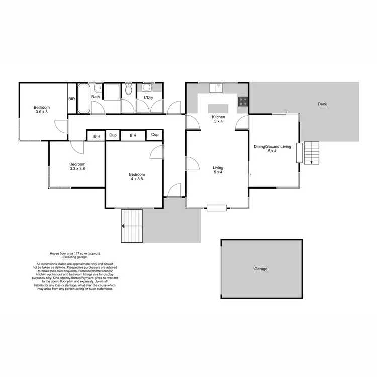 Floorplan of Homely house listing, 8 Hilder Street, Parklands TAS 7320