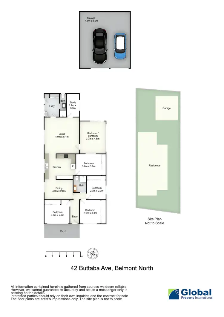 Floorplan of Homely house listing, 42 Buttaba Avenue, Belmont North NSW 2280