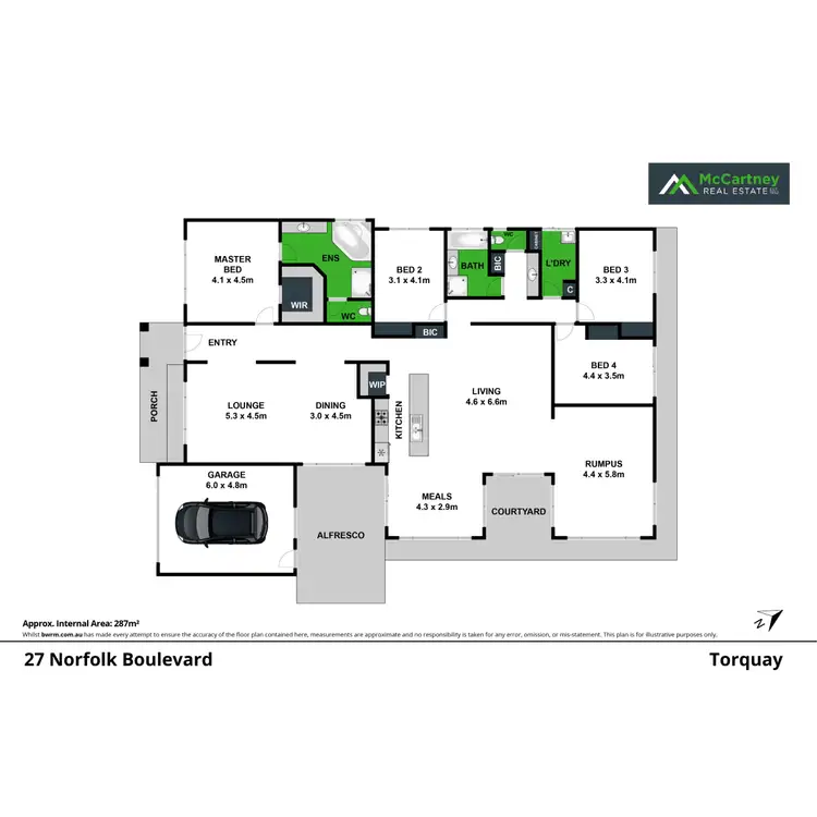 Floorplan of Homely house listing, 27 Norfolk Boulevard, Torquay VIC 3228