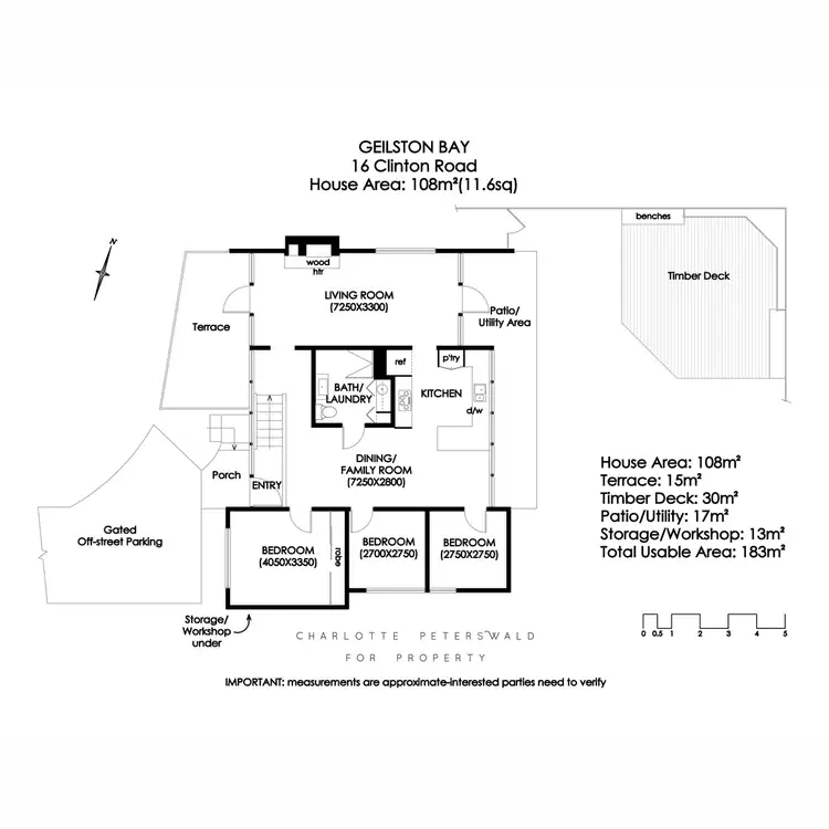 Floorplan of Homely house listing, 16 Clinton Road, Geilston Bay TAS 7015