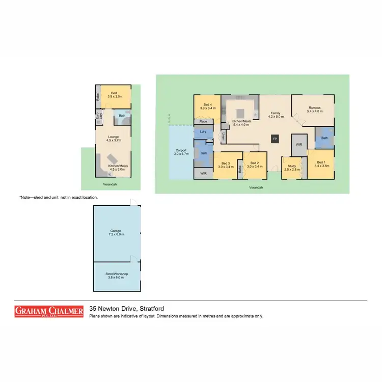 Floorplan of Homely rural property listing, 35 Newton Drive, Stratford VIC 3862