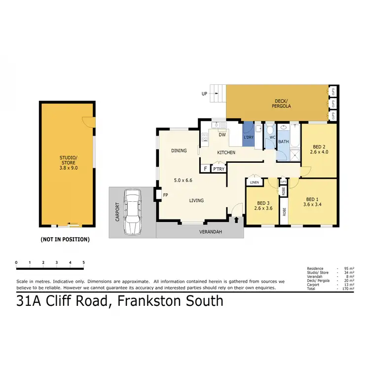 Floorplan of Homely house listing, 31A Cliff Road, Frankston VIC 3199
