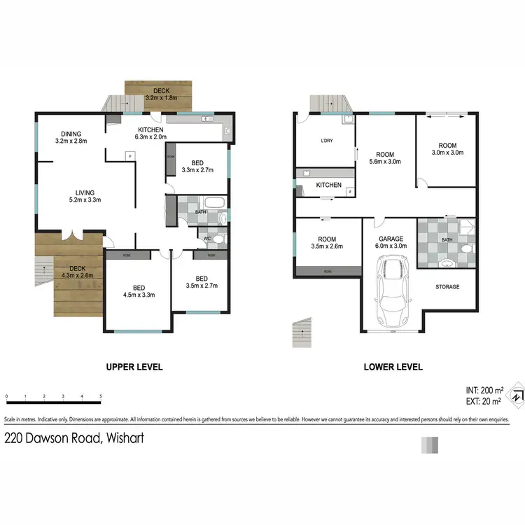 Floorplan of Homely house listing, 220 Dawson Road, Wishart QLD 4122
