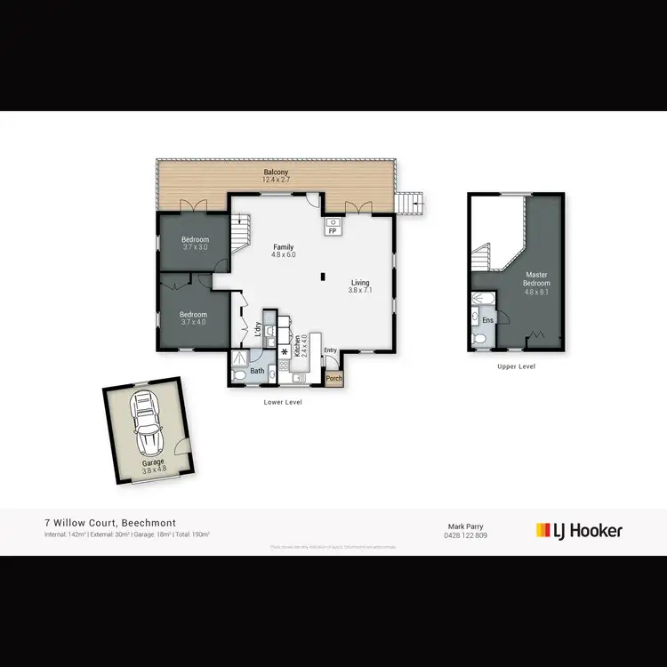 Floorplan of Homely house listing, 7 Willow Court, Beechmont QLD 4211