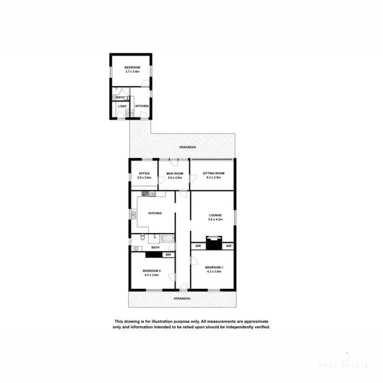Floorplan of Homely house listing, 161 Lake Terrace East, Mount Gambier SA 5290