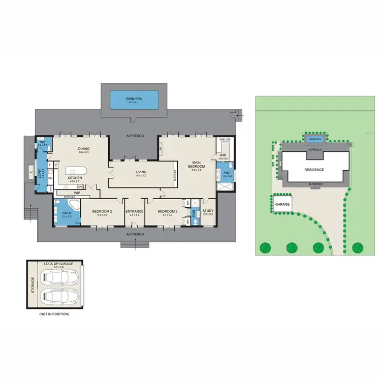 Floorplan of Homely house listing, Lot 68 Kelman Vineyard, 2 Oakey Creek Road, Pokolbin NSW 2320