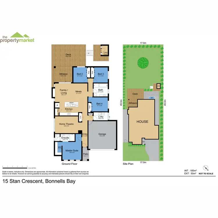 Floorplan of Homely house listing, 15 Stan Crescent, Bonnells Bay NSW 2264