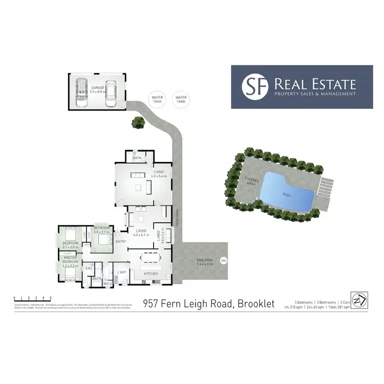 Floorplan of Homely house listing, 957 Fernleigh Road, Brooklet NSW 2479