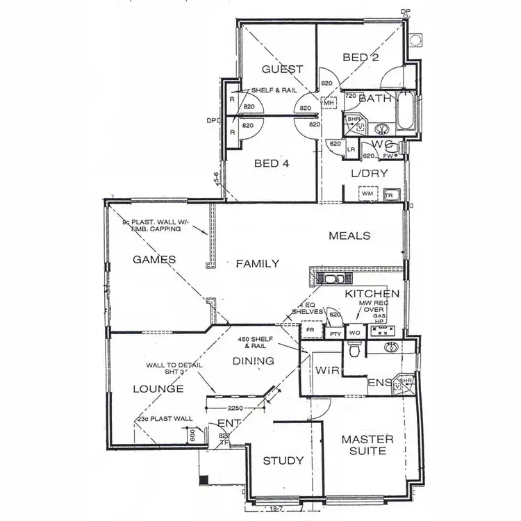 Floorplan of Homely house listing, 13 Bengalla Boulevard, Canning Vale WA 6155