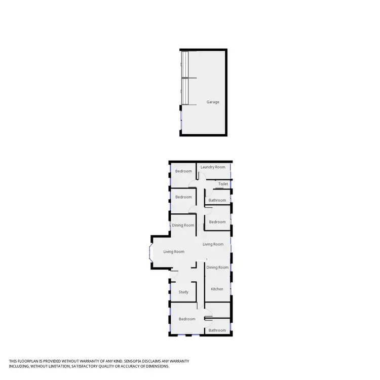 Floorplan of Homely house listing, 47 Lindsay Street, Dennington VIC 3280