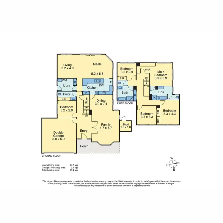 Floorplan of Homely house listing, 5 Port Phillip Drive, Mornington VIC 3931