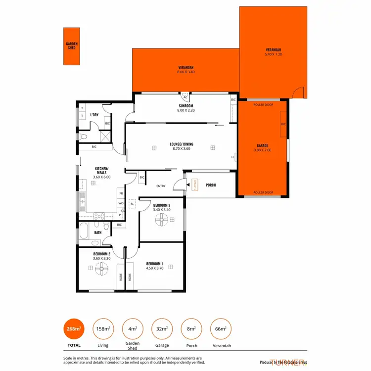 Floorplan of Homely house listing, 24 Antares Way, Athelstone SA 5076