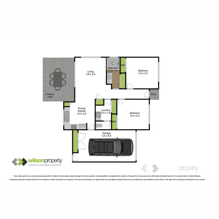Floorplan of Homely unit listing, 3/10 Greythorn Road, Traralgon VIC 3844