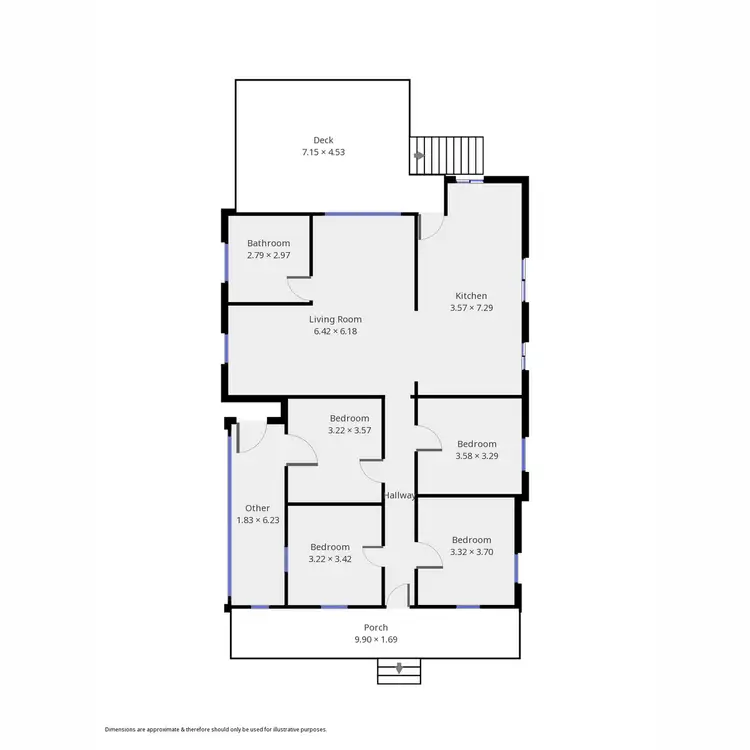 Floorplan of Homely house listing, 7 Martin Street, Woodend QLD 4305