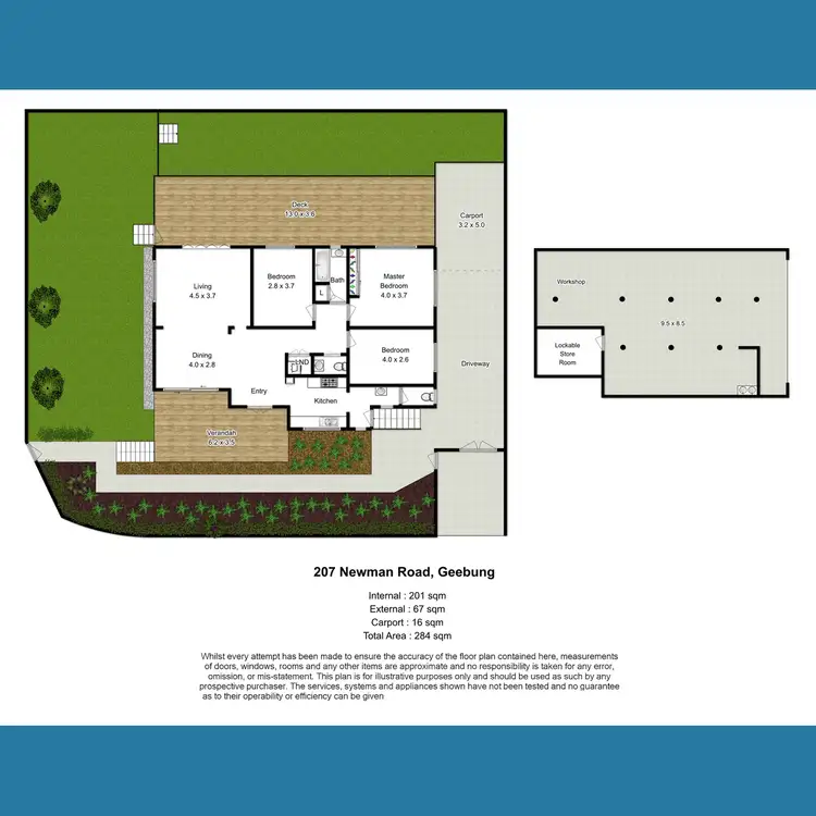 Floorplan of Homely house listing, 207 Newman Road, Geebung QLD 4034