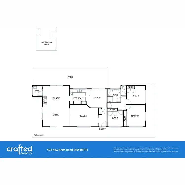 Floorplan of Homely house listing, 594 New Beith Road, New Beith QLD 4124