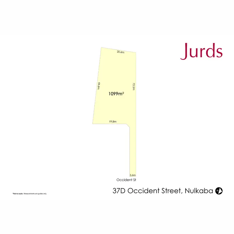 Floorplan of Homely land listing, 37D Occident Street, Nulkaba NSW 2325