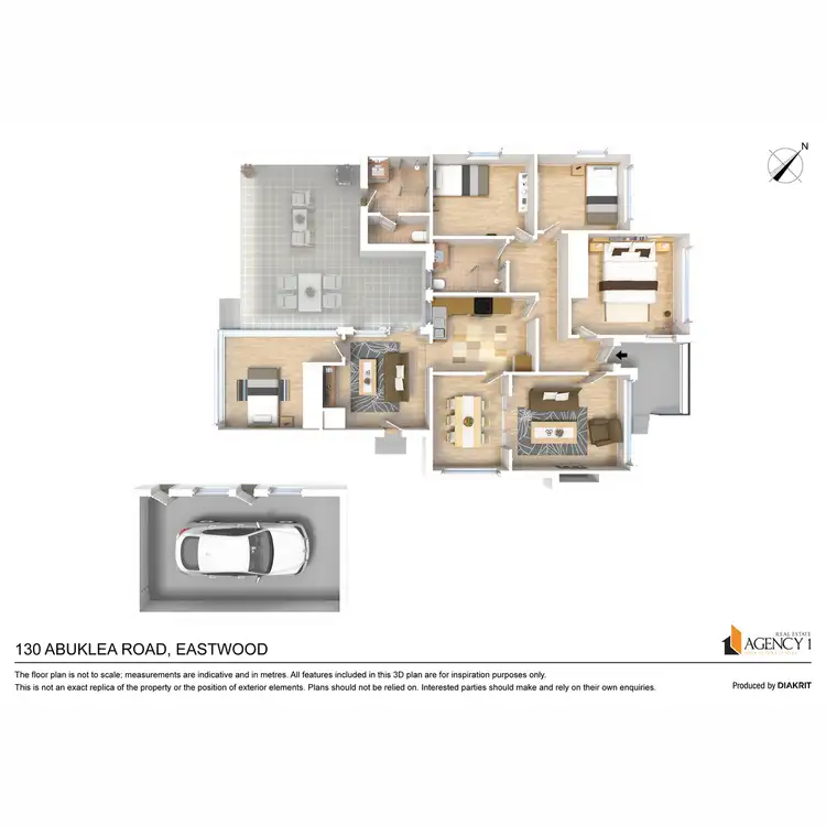 Floorplan of Homely house listing, 130 Abuklea Road, Eastwood NSW 2122