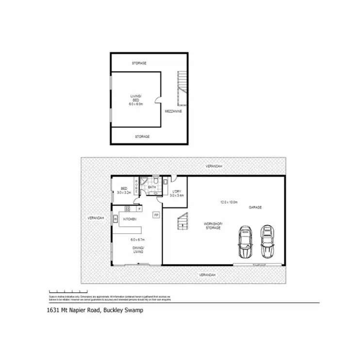 Floorplan of Homely rural property listing, 1631 Mt Napier Road, Buckley Swamp VIC 3301