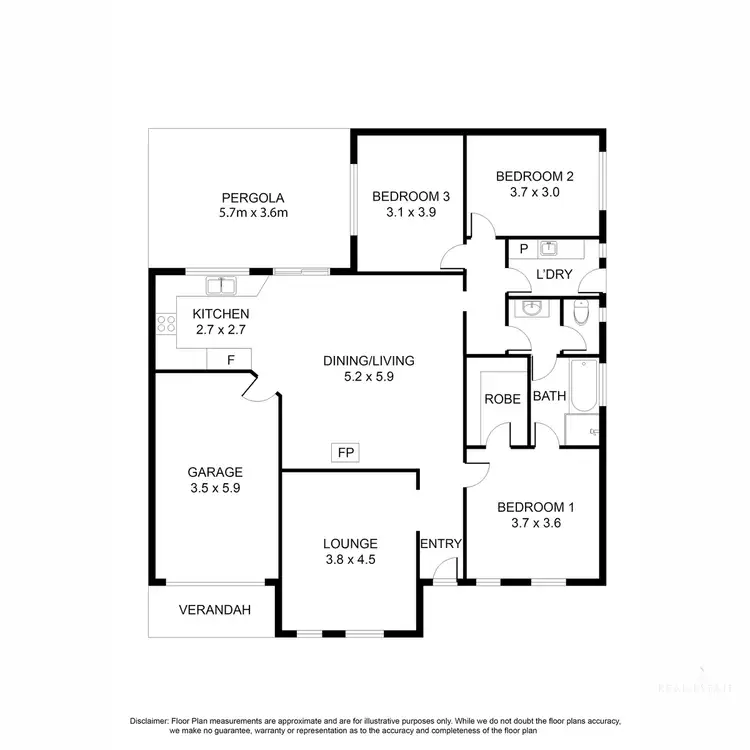 Floorplan of Homely house listing, 17 Hastings Avenue, Mount Gambier SA 5290