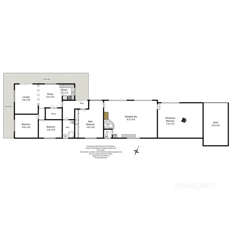 Floorplan of Homely house listing, 9 Mill Road, Smithton TAS 7330