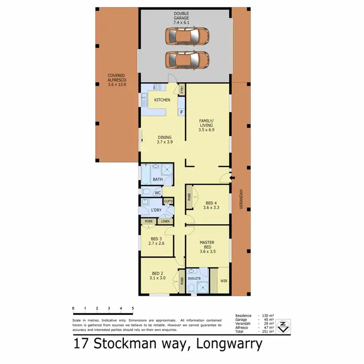 Floorplan of Homely house listing, 17 Stockman Way, Longwarry VIC 3816
