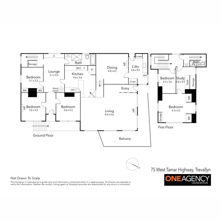 Floorplan of Homely house listing, 75-77 West Tamar Road, Trevallyn TAS 7250